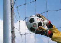 Fussball im Tor Fussball im Tor